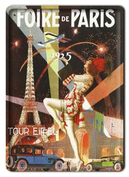 PARYŻ METALOWY SZYLD PLAKAT VINTAGE RETRO #08644