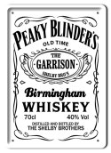 PEAKY BLINDERS WHISKEY METALOWY SZYLD RETRO #07361