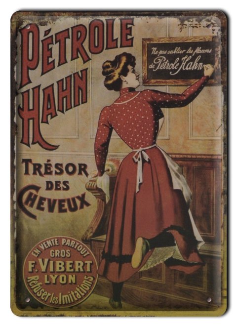 PETROLE PLAKAT METALOWY SZYLD VINTAGE RETRO #00786