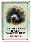 PIES PLAKAT METALOWY SZYLD TABLICZKA RETRO #11706