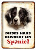 PIES PLAKAT METALOWY SZYLD TABLICZKA RETRO #11724