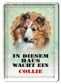 PIES PLAKAT METALOWY SZYLD TABLICZKA RETRO #11870