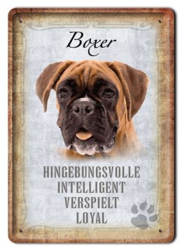 PIES TABLICZKA METALOWY SZYLD PLAKAT RETRO #10062
