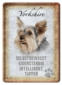 PIES TABLICZKA METALOWY SZYLD PLAKAT RETRO #11757