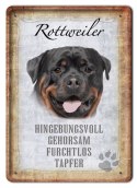 PIES TABLICZKA METALOWY SZYLD PLAKAT RETRO #11758