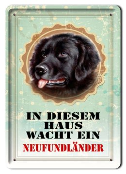 PIES TABLICZKA METALOWY SZYLD PLAKAT RETRO #11812