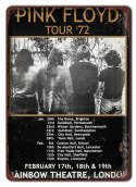 PINK FLOYD PLAKAT METALOWY SZYLD RETRO VINTAGE #12098