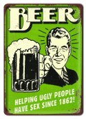PIWO BEER DRINK METALOWY SZYLD PLAKAT RETRO #07763