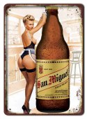 PIWO BEER METALOWY SZYLD OBRAZEK RETRO #07168