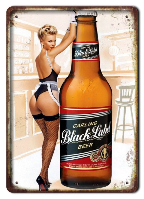 PIWO BEER METALOWY SZYLD OBRAZEK RETRO #07192