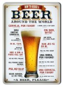 PIWO BEER METALOWY SZYLD VINTAGE RETRO #00620