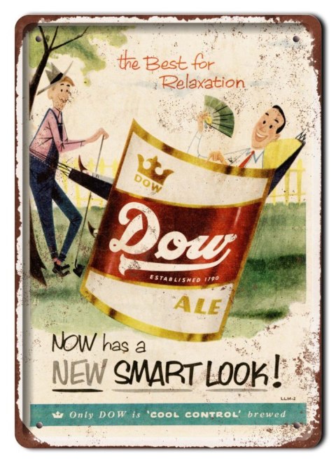 PIWO DRINK METALOWY SZYLD PLAKAT RETRO #05328