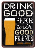 PIWO DRINK METALOWY SZYLD PLAKAT RETRO #07613