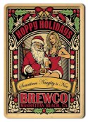 PIWO HEPPY HOLIDAYS METALOWY SZYLD RETRO #07591