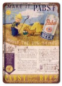 PIWO METALOWY SZYLD PLAKAT RETRO #05318