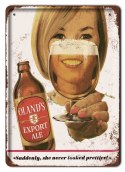 PIWO METALOWY SZYLD PLAKAT VINTAGE RETRO #06348