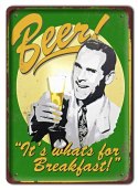PIWO PLAKAT DRINK METALOWY SZYLD RETRO #07764