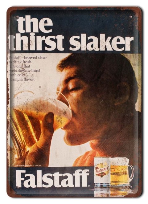 PIWO PLAKAT METALOWY SZYLD OBRAZEK RETRO #05111