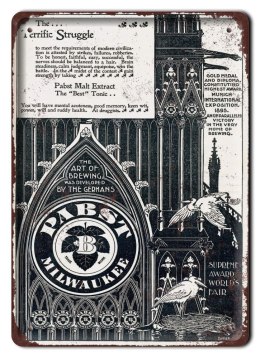 PIWO PLAKAT METALOWY SZYLD OBRAZEK RETRO #05137