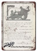 PIWO PLAKAT METALOWY SZYLD OBRAZEK RETRO #05142