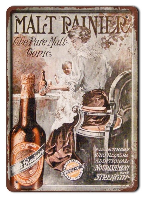 PIWO PLAKAT METALOWY SZYLD OBRAZEK RETRO #05143