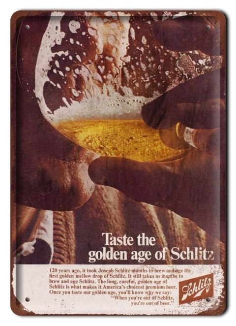 PIWO PLAKAT METALOWY SZYLD OBRAZEK RETRO #05180