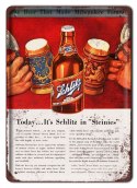 PIWO PLAKAT METALOWY SZYLD OBRAZEK RETRO #05188
