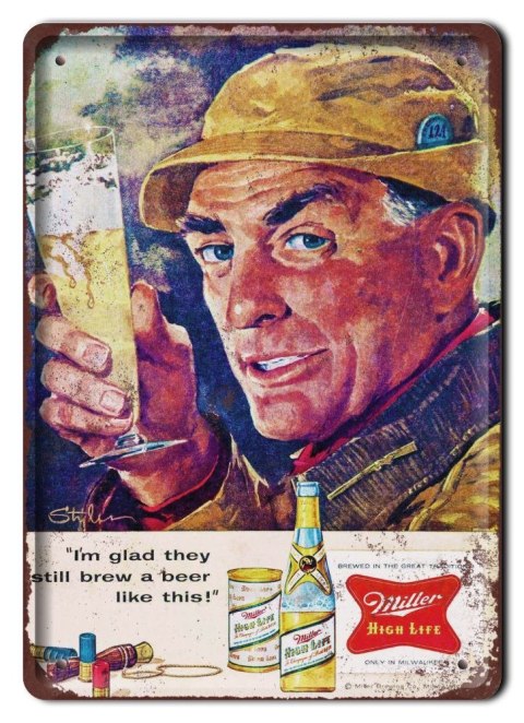 PIWO PLAKAT METALOWY SZYLD OBRAZEK RETRO #05195