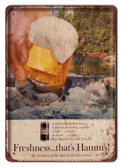 PIWO PLAKAT METALOWY SZYLD OBRAZEK RETRO #05222