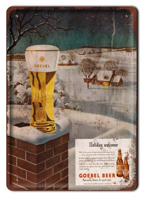 PIWO PLAKAT METALOWY SZYLD OBRAZEK RETRO #05247