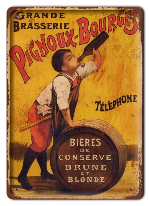 PIWO PLAKAT METALOWY SZYLD OBRAZEK RETRO #05276