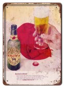 PIWO PLAKAT METALOWY SZYLD OBRAZEK RETRO #05325