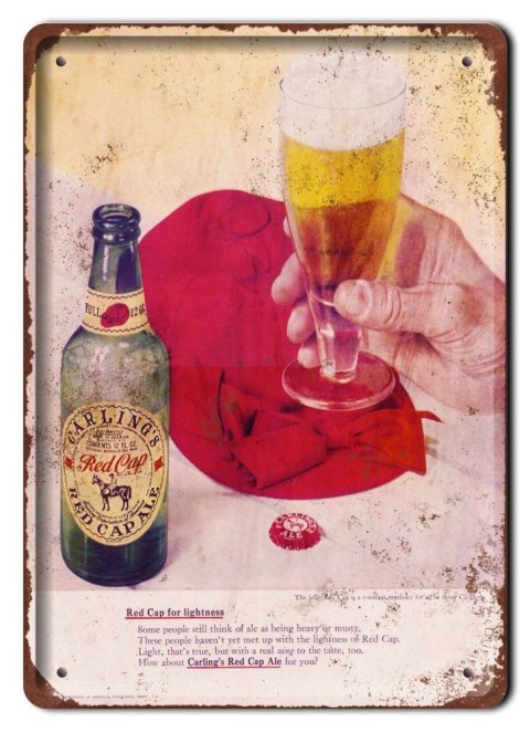 PIWO PLAKAT METALOWY SZYLD OBRAZEK RETRO #05325
