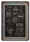 PIWO PLAKAT METALOWY SZYLD OBRAZEK RETRO #20329