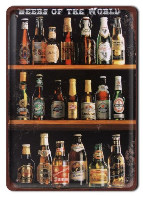 PIWO PLAKAT METALOWY SZYLD OBRAZEK RETRO #20394