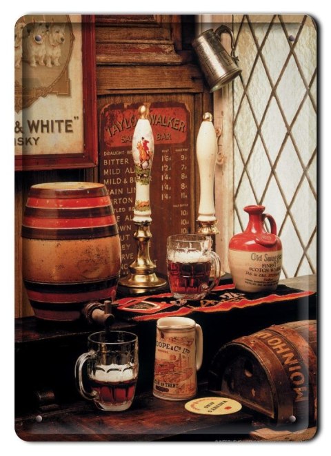 PIWO PLAKAT METALOWY SZYLD RETRO VINTAGE #11130