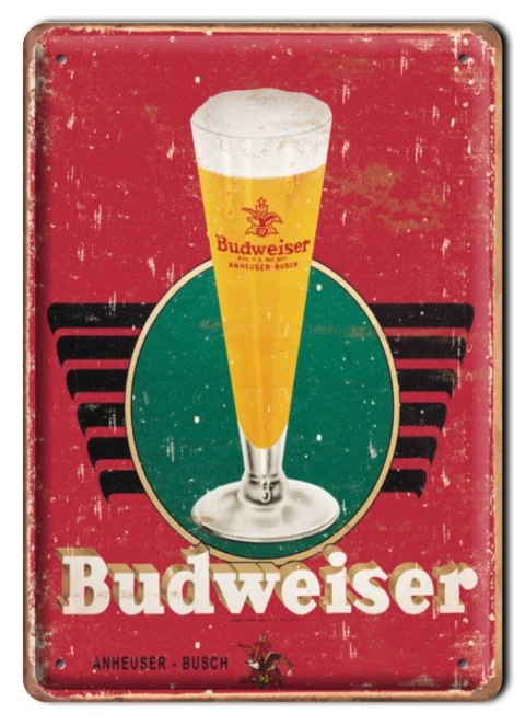 PIWO PLAKAT METALOWY SZYLD VINTAGE RETRO #00542