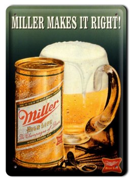 PIWO PLAKAT METALOWY SZYLD VINTAGE RETRO #00574