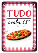 PIZZA METALOWY SZYLD PLAKAT VINTAGE RETRO #08795