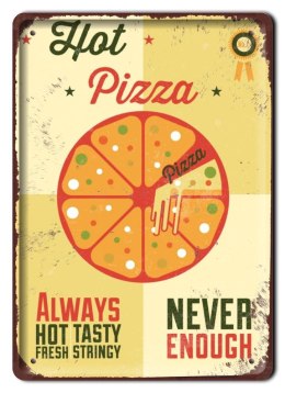 PIZZA METALOWY SZYLD PLAKAT VINTAGE RETRO #08797