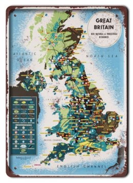 PLAKAT METALOWY SZYLD OBRAZEK VINTAGE RETRO #05989