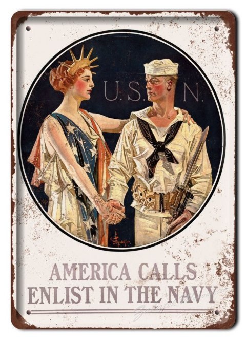 PLAKAT METALOWY SZYLD OBRAZEK VINTAGE RETRO #06203