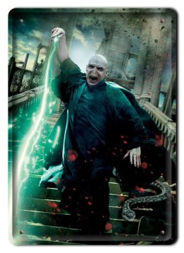 PLAKAT METALOWY SZYLD RETRO HARRY POTTER #11987