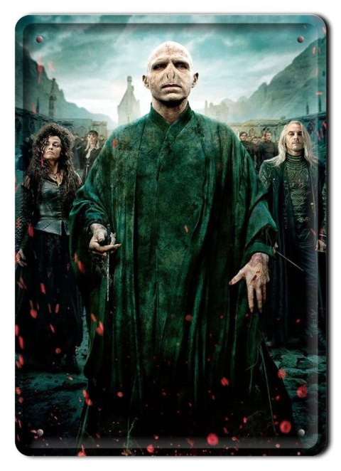 PLAKAT METALOWY SZYLD RETRO HARRY POTTER #11988