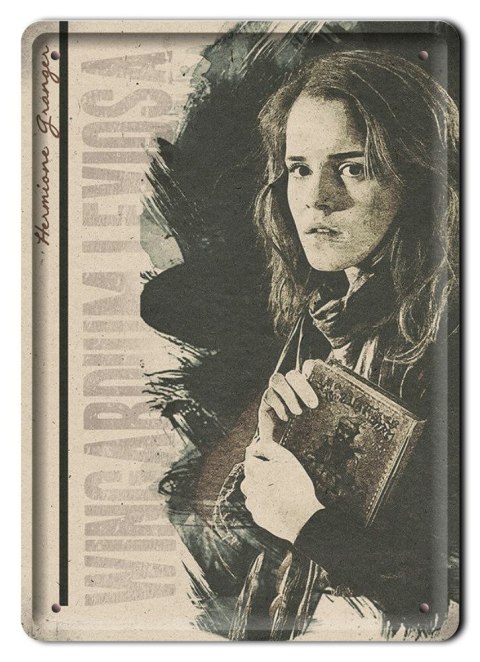 PLAKAT METALOWY SZYLD RETRO HARRY POTTER #11990