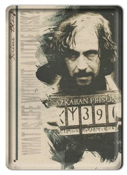 PLAKAT METALOWY SZYLD RETRO HARRY POTTER #12000