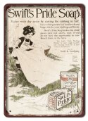 PLAKAT METALOWY SZYLD RETRO ŁAZIENKA MYDŁO #11949