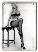 PLAKAT METALOWY SZYLD RETRO MARILYN MONROE #11911