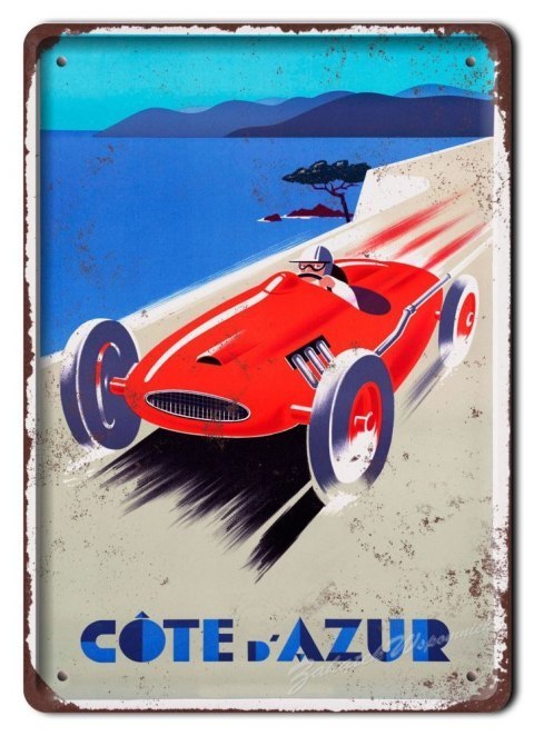 PLAKAT METALOWY SZYLD TABLICZKA RETRO #05939