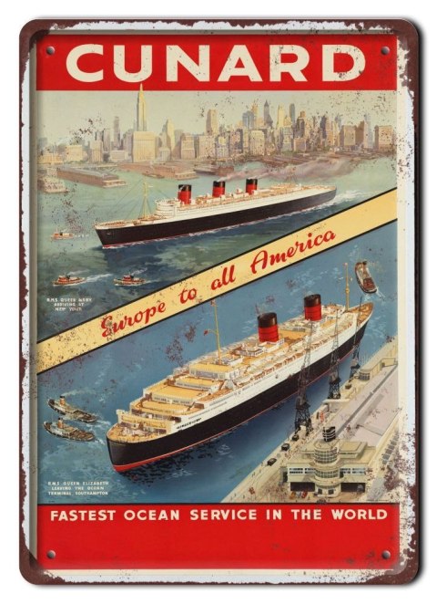 PLAKAT METALOWY SZYLD TABLICZKA RETRO #11023
